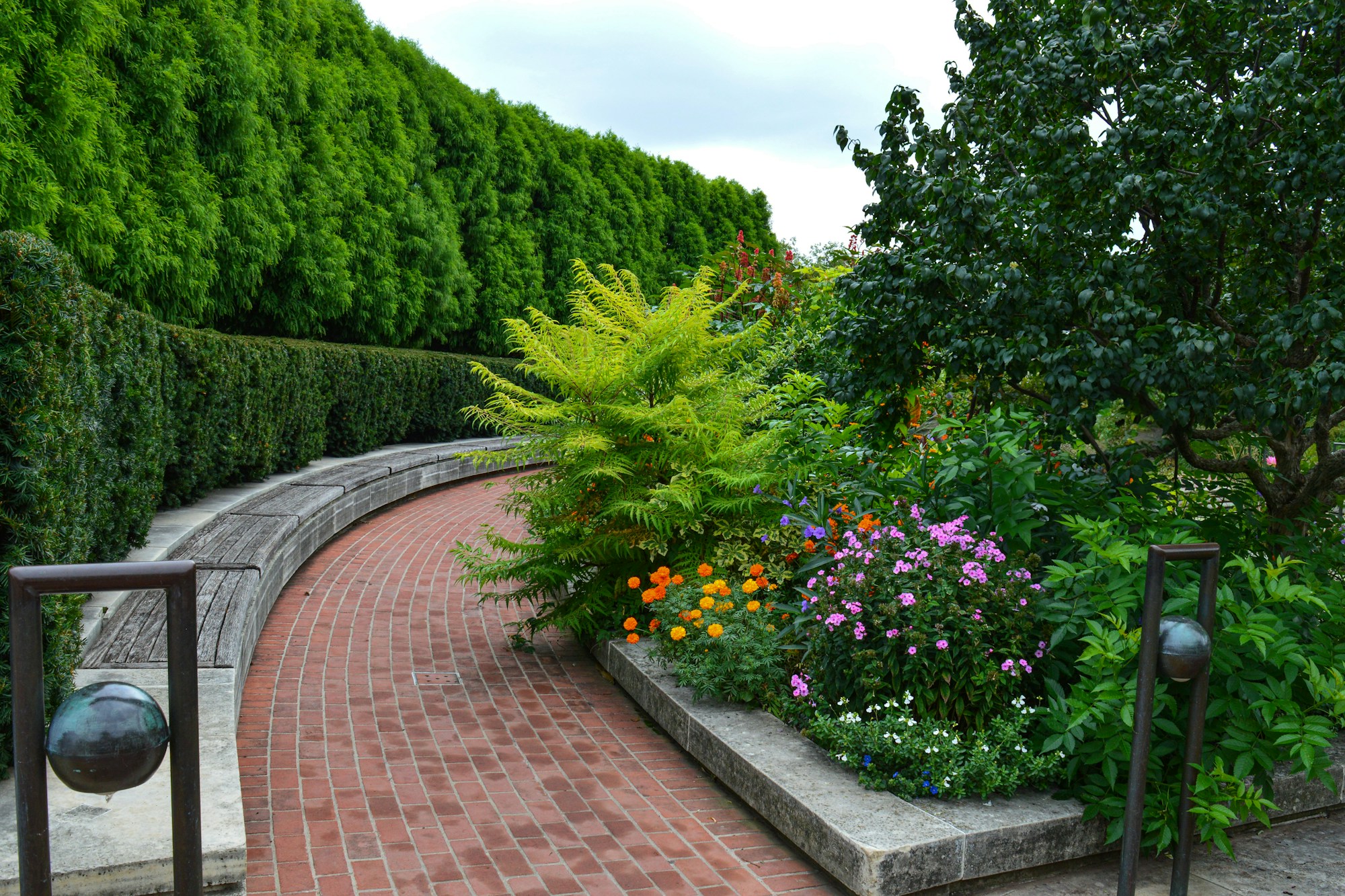 Beispiel: Gartenweg aus Klinker